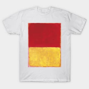 mark rothko - mark rothko red and yellow T-Shirt